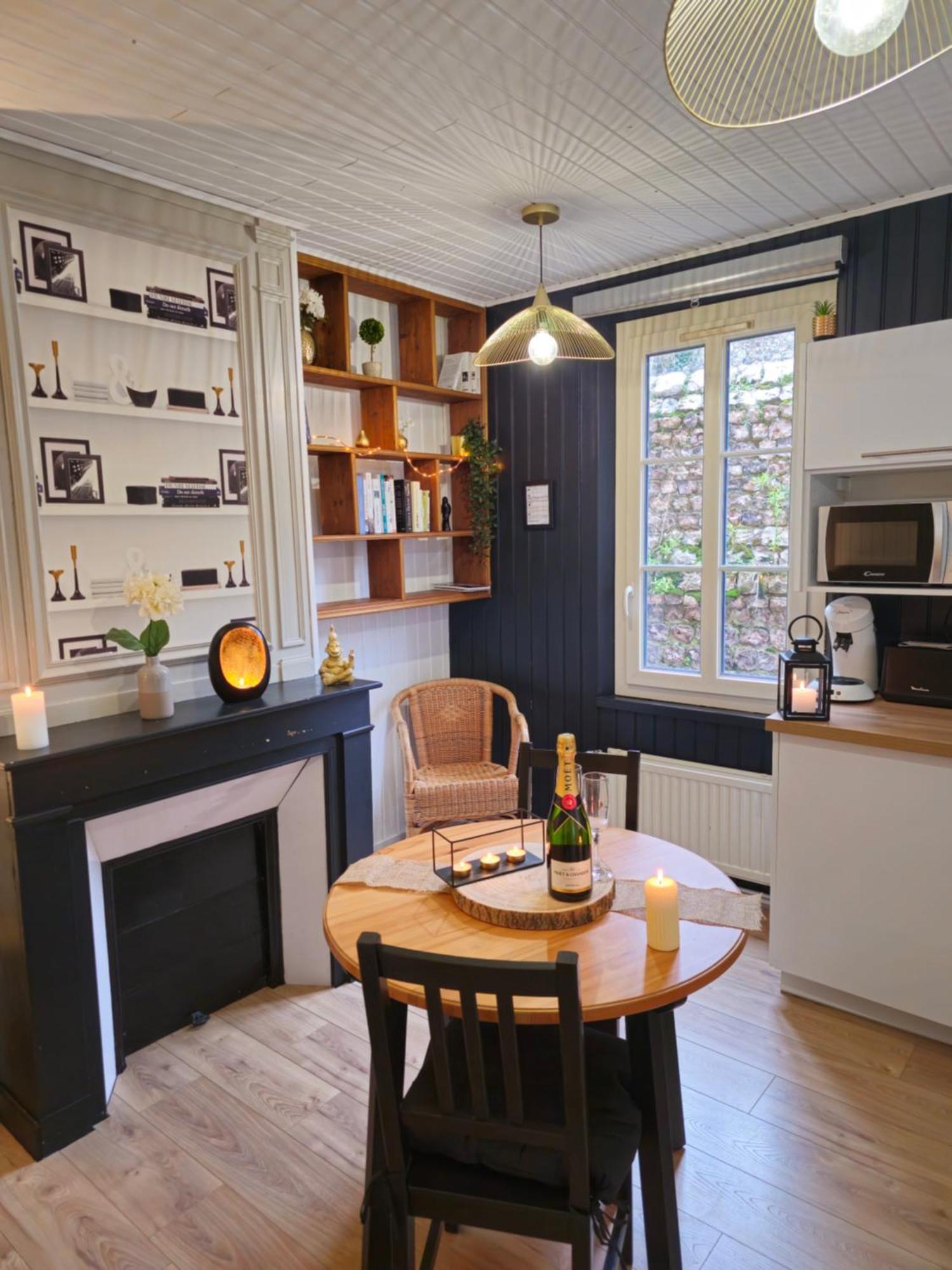 Apartamento L'Or Noir - Cosy Cocon Sur Les Quais De St Valery Saint-Valery-en-Caux Exterior foto
